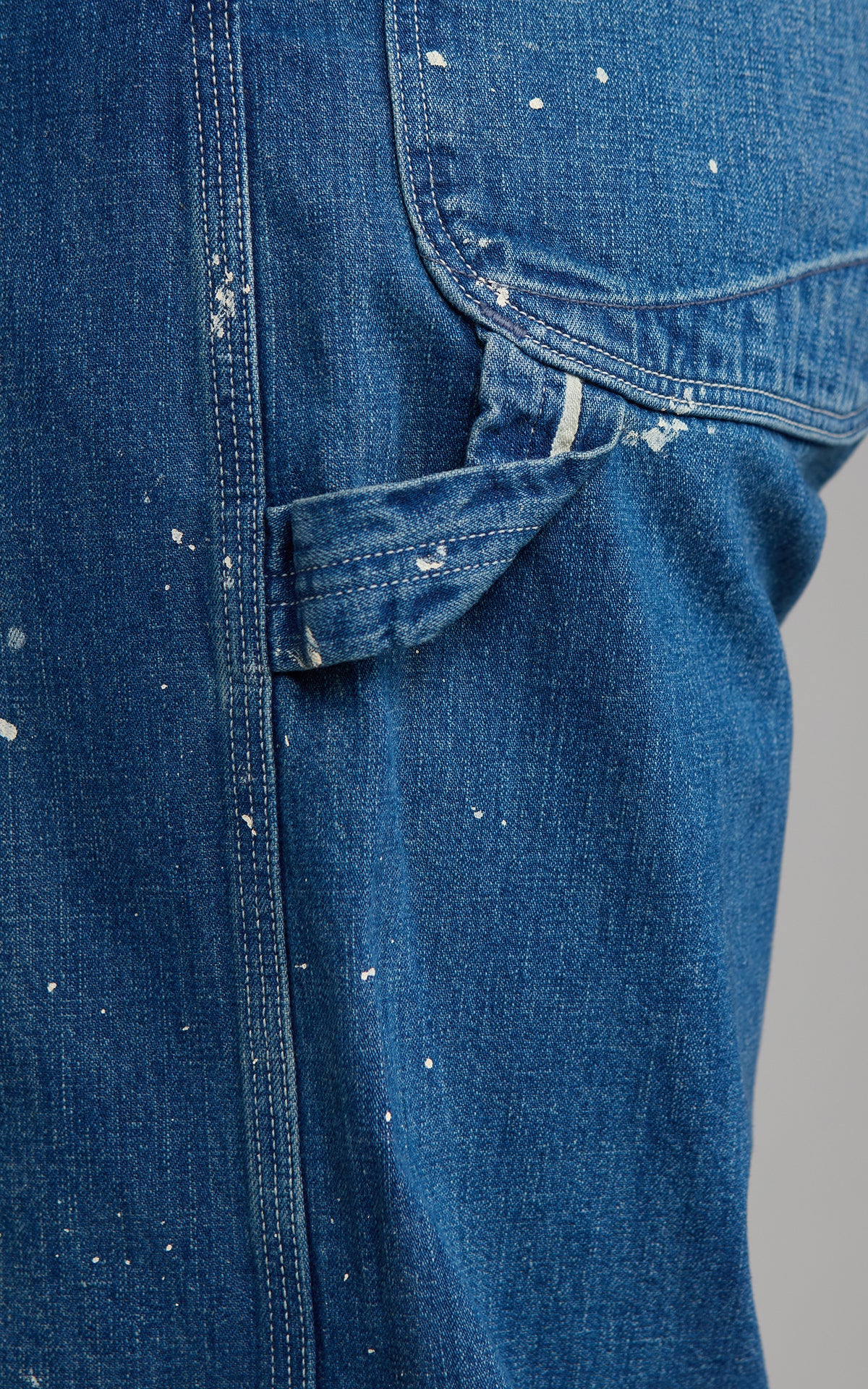 OrSlow Painter Pants Denim Used Wash With Paint