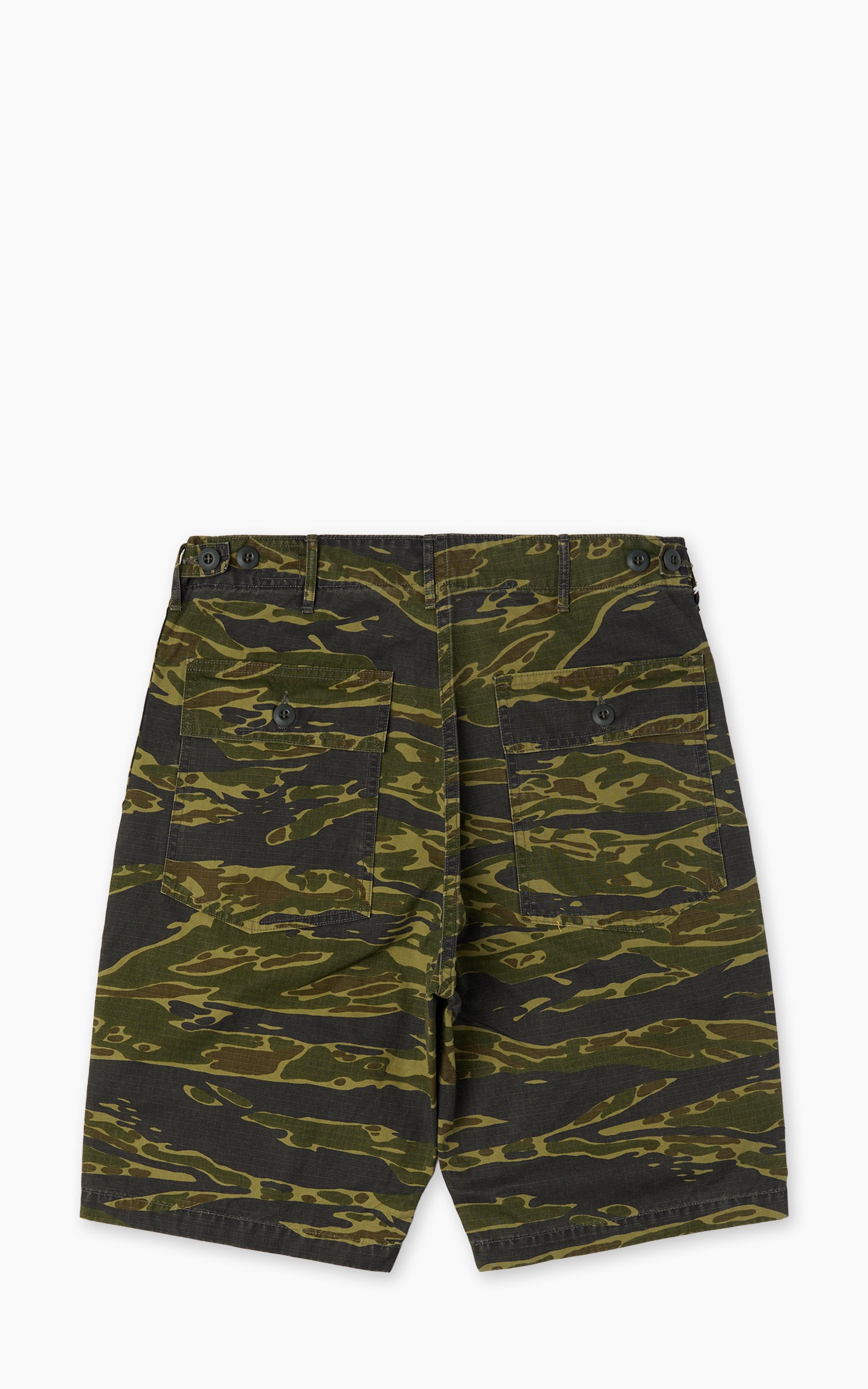 OrSlow US Army Fatigue Shorts Tiger Camo