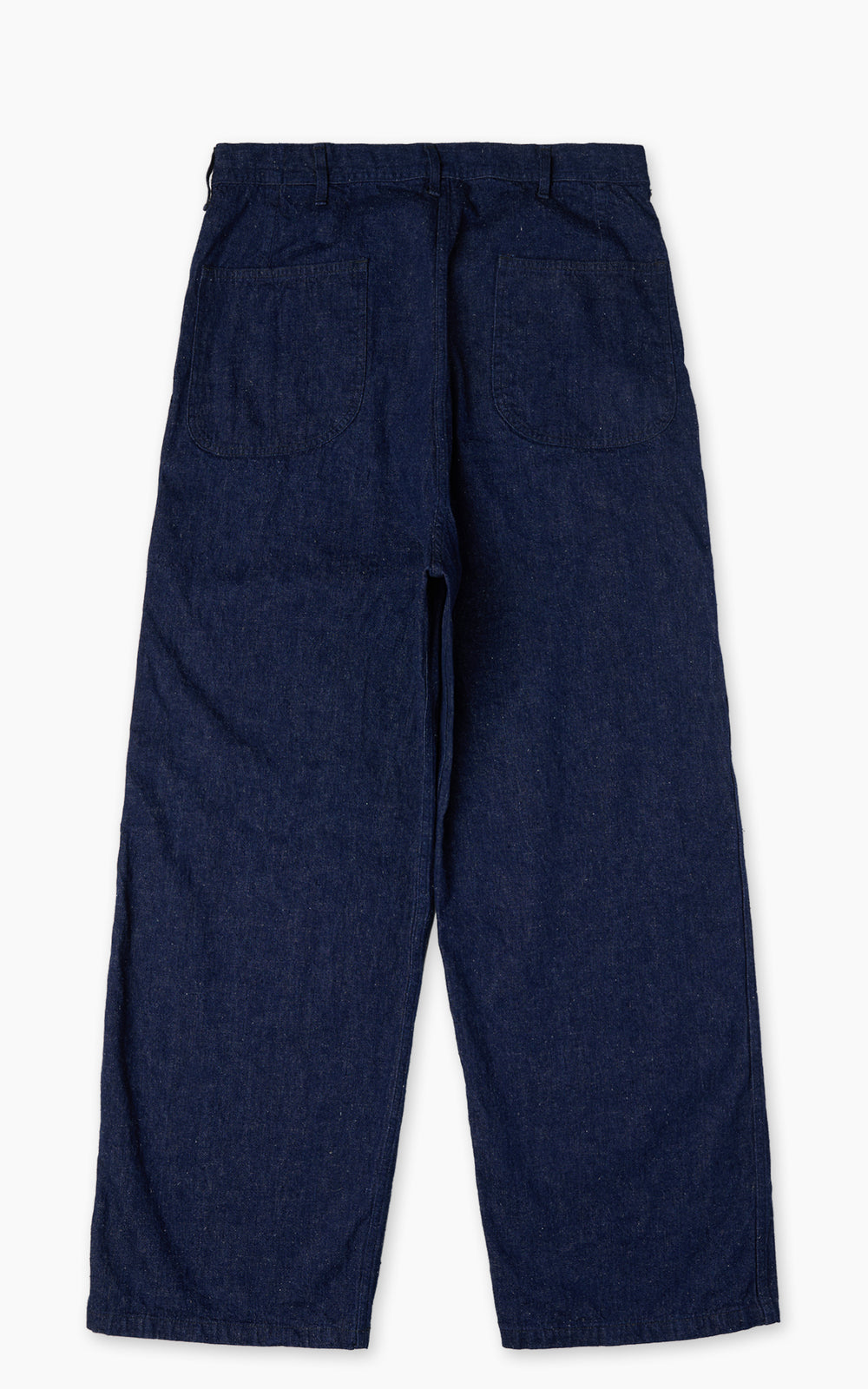 OrSlow WWII 40s U.S. Navy Wide-Fit Utility Trousers Indigo One Wash