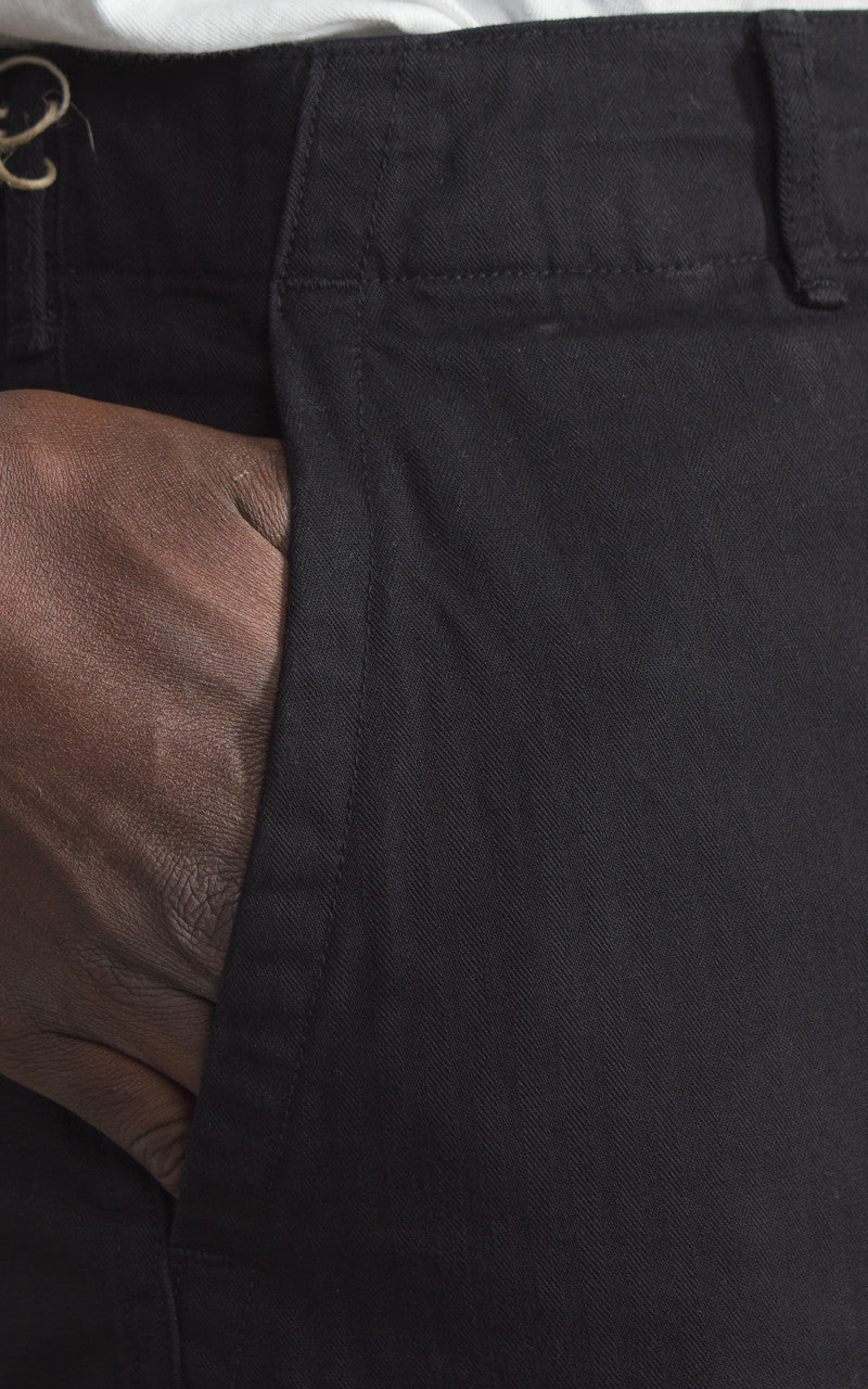 OrSlow Wide Fit French Work Pants Black