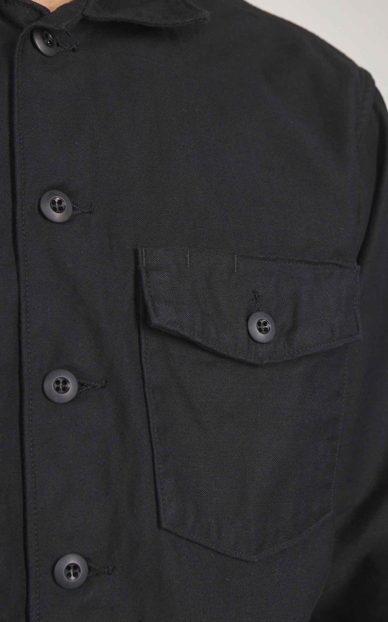 OrSlow US Army Fatigue Shirt Black