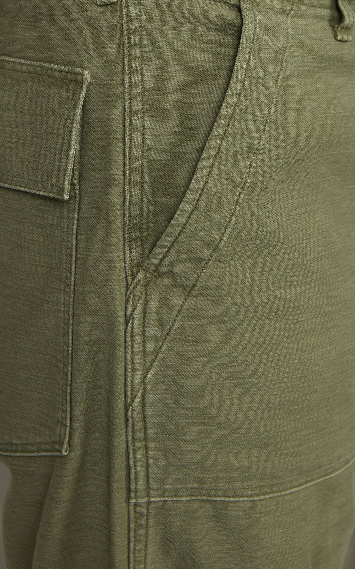 OrSlow US Army Fatigue Pants Vintage Fit Stone Wash Dark Olive