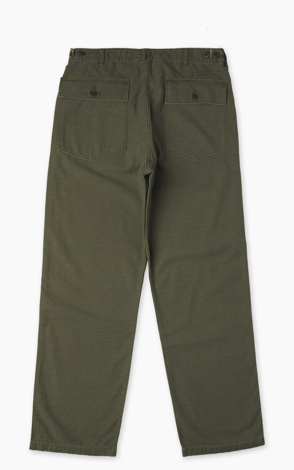 OrSlow US Army Fatigue Pants Vintage Fit Stone Wash Dark Olive