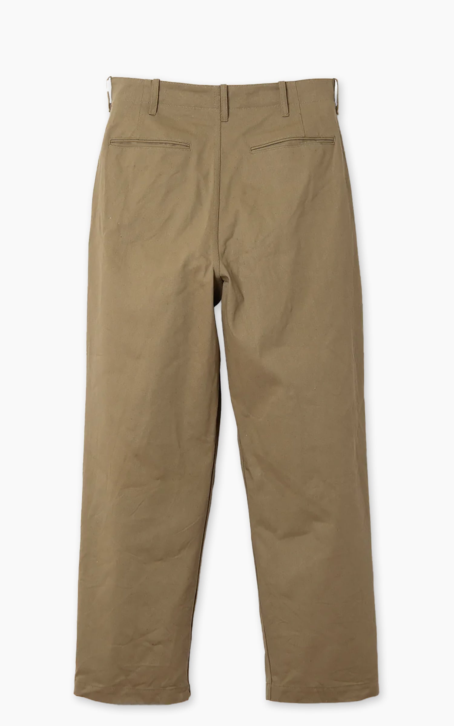 Orgueil OR-1133 Cotton Wide Selvedge Trousers Beige