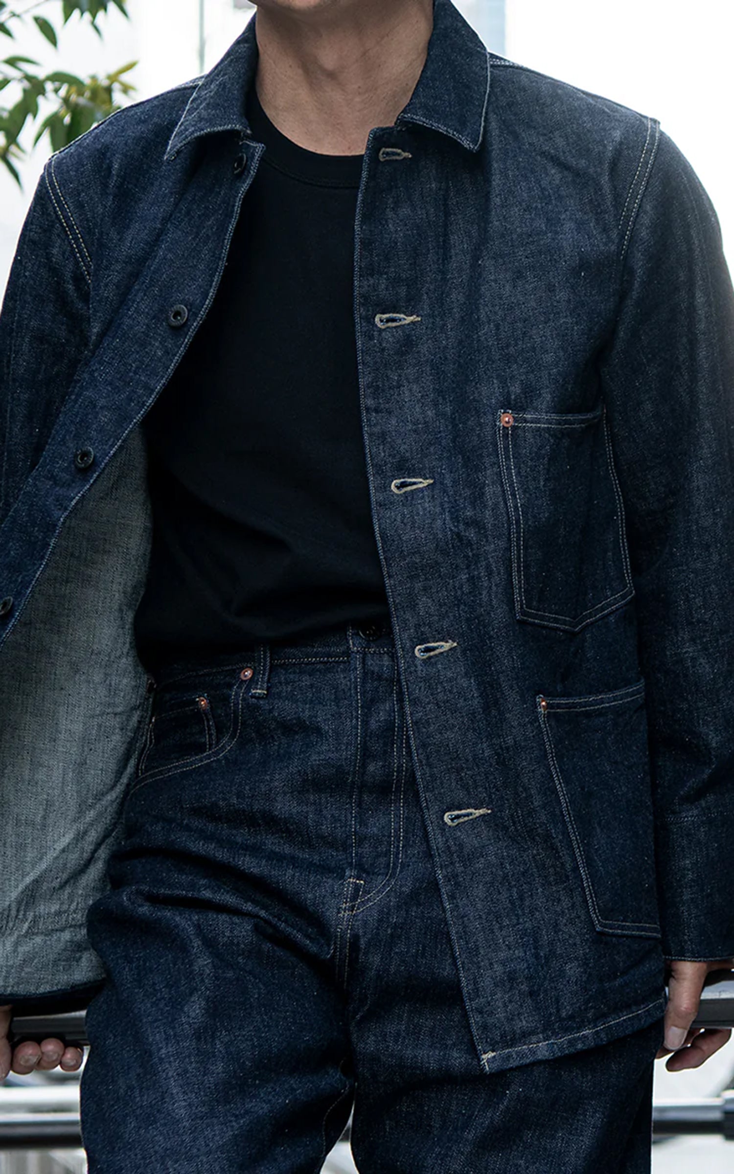 Orgueil OR-403 Tailor Denim Coverall Indigo
