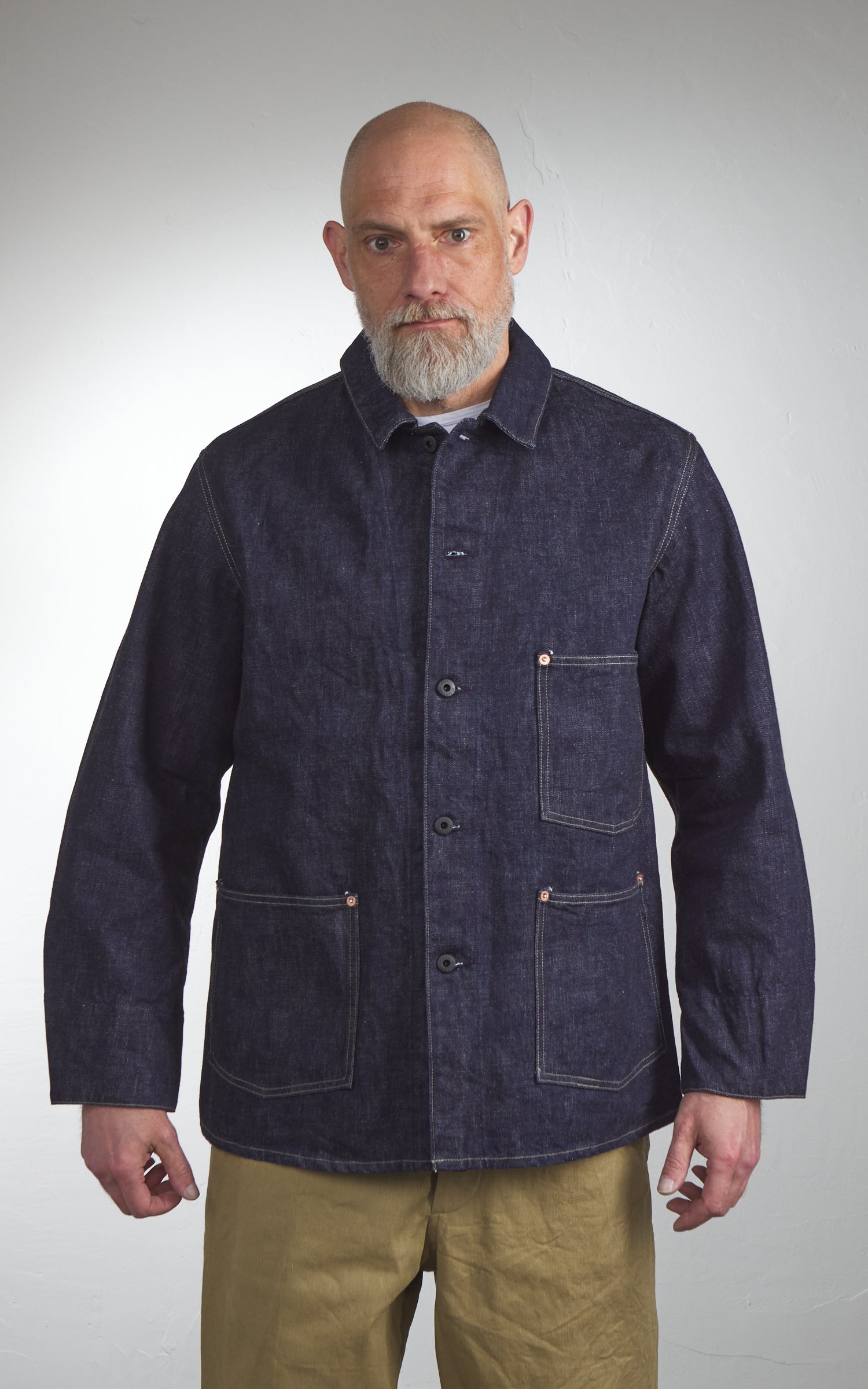 Orgueil OR-403 Tailor Denim Coverall Indigo
