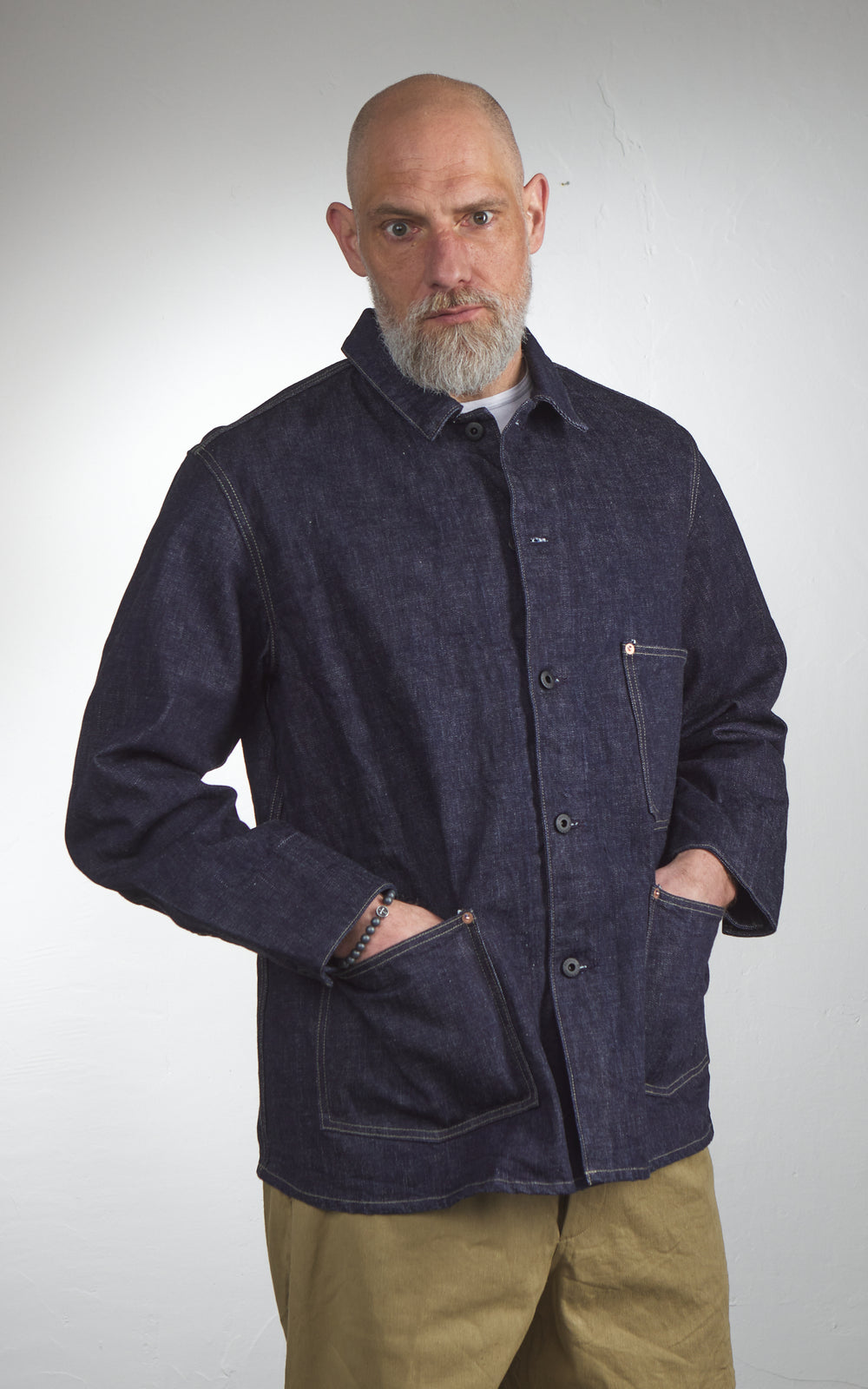 Orgueil OR-403 Tailor Denim Coverall Indigo