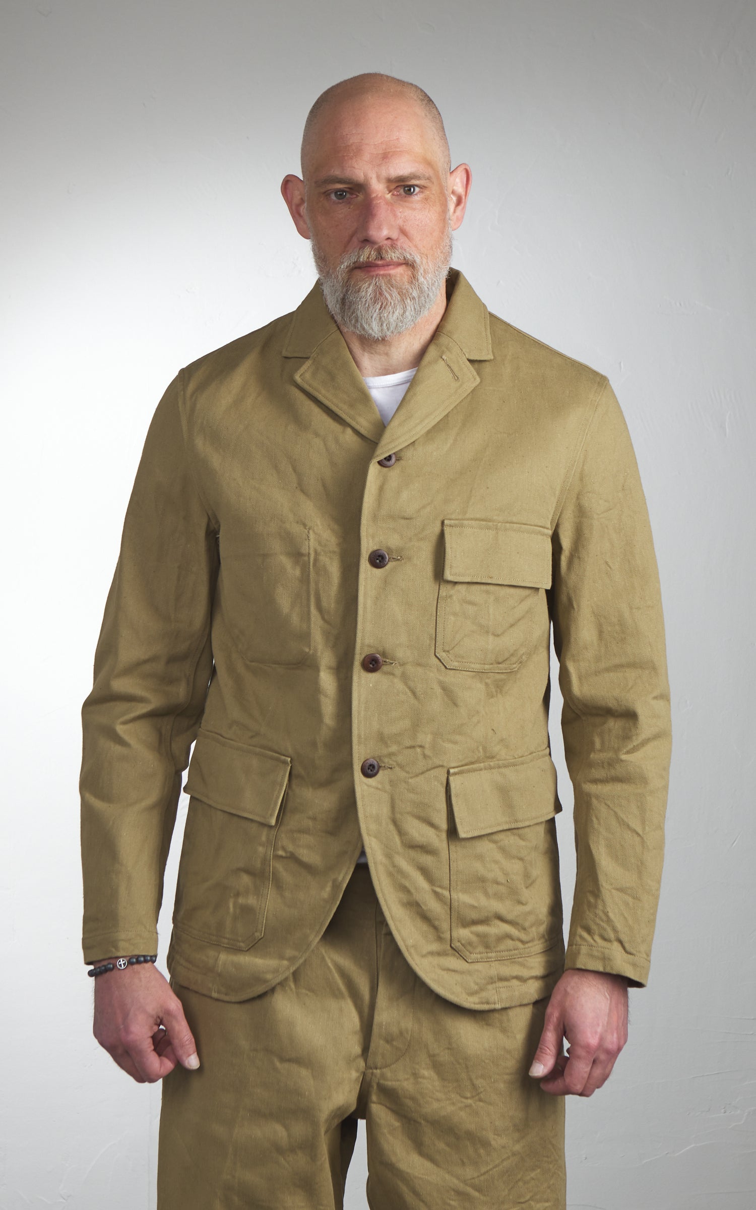 Orgueil OR-4332 Cotton Sack Jacket Beige