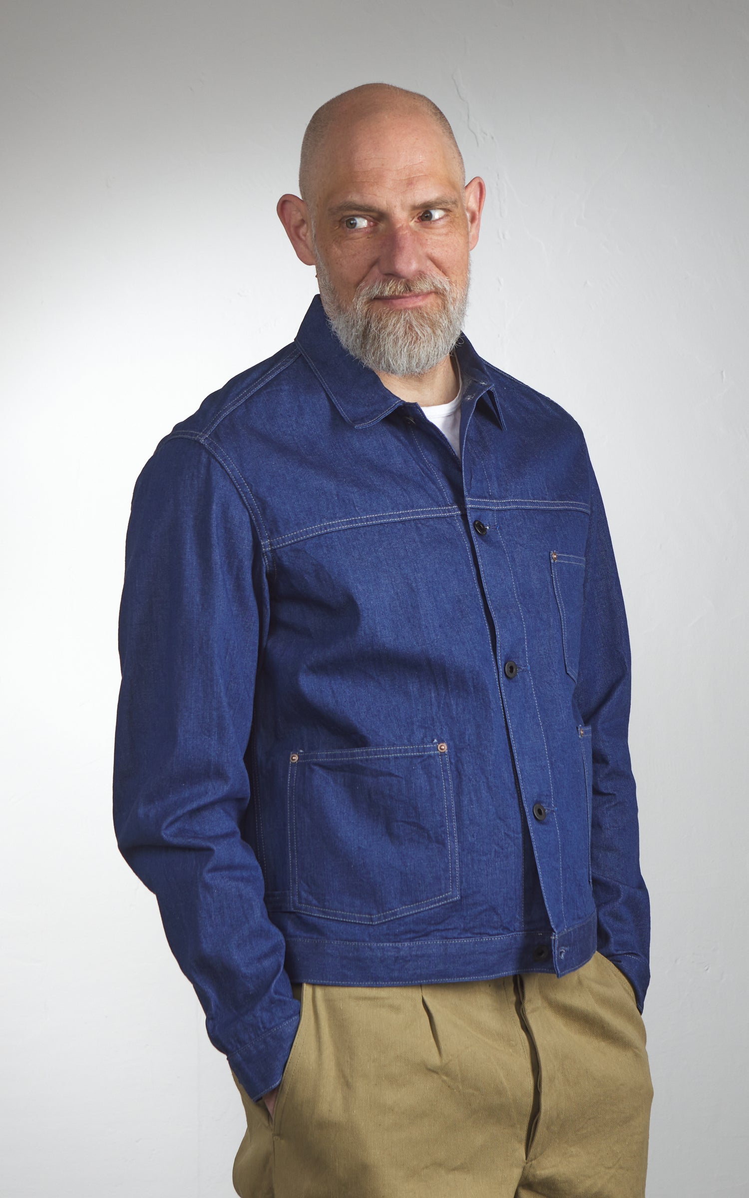 Orgueil OR-4333 Denim Work Jacket Indigo