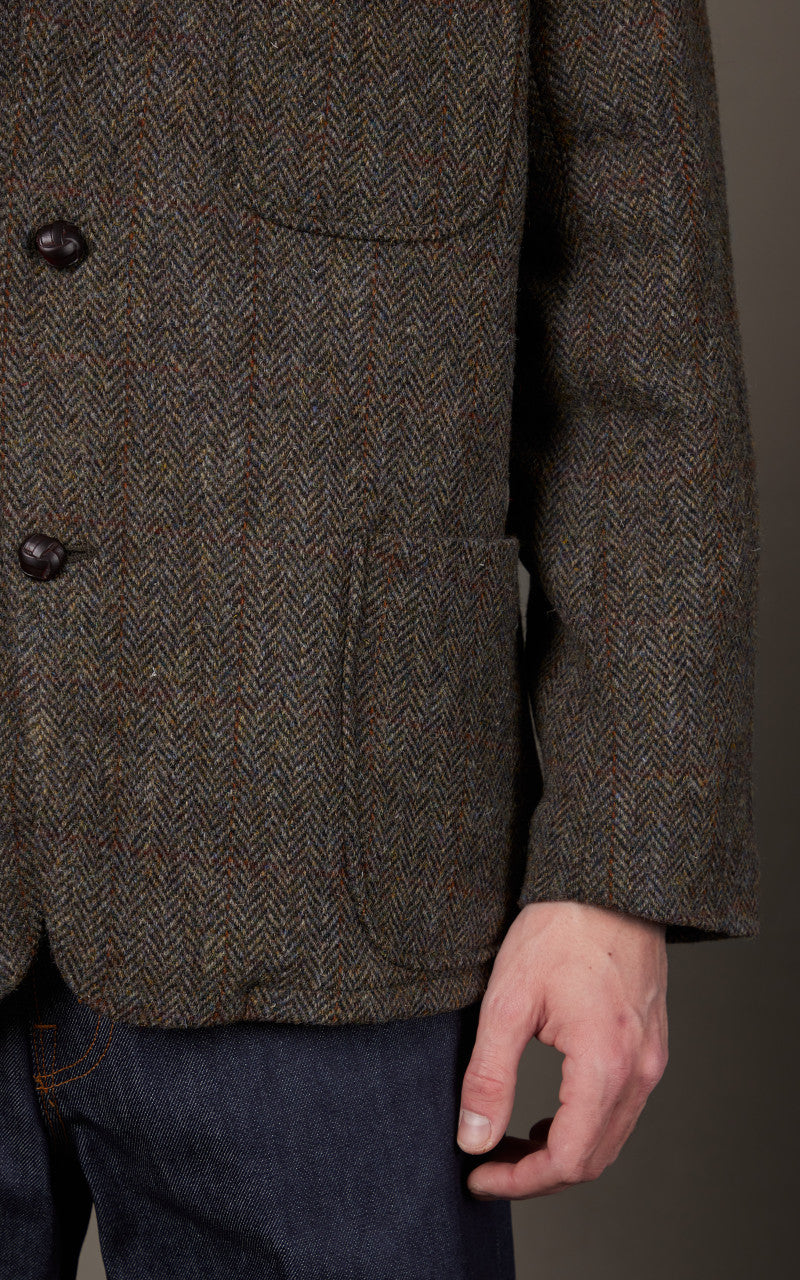 OrSlow Harris Tweed Jacket Green