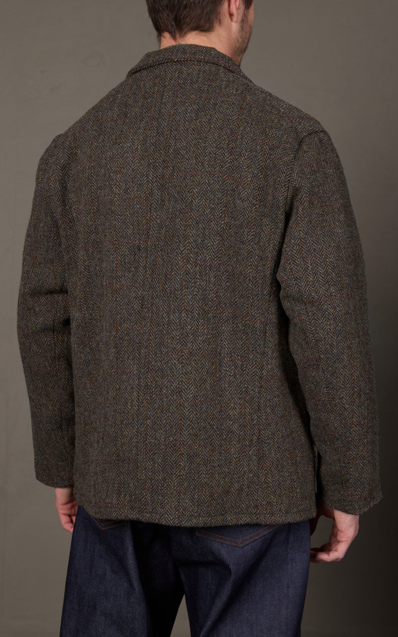 OrSlow Harris Tweed Jacket Green