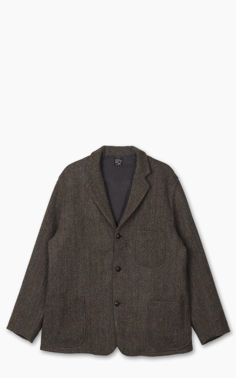 OrSlow Harris Tweed Jacket Green
