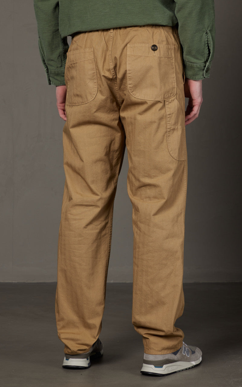OrSlow French Work Pants HBT Khaki