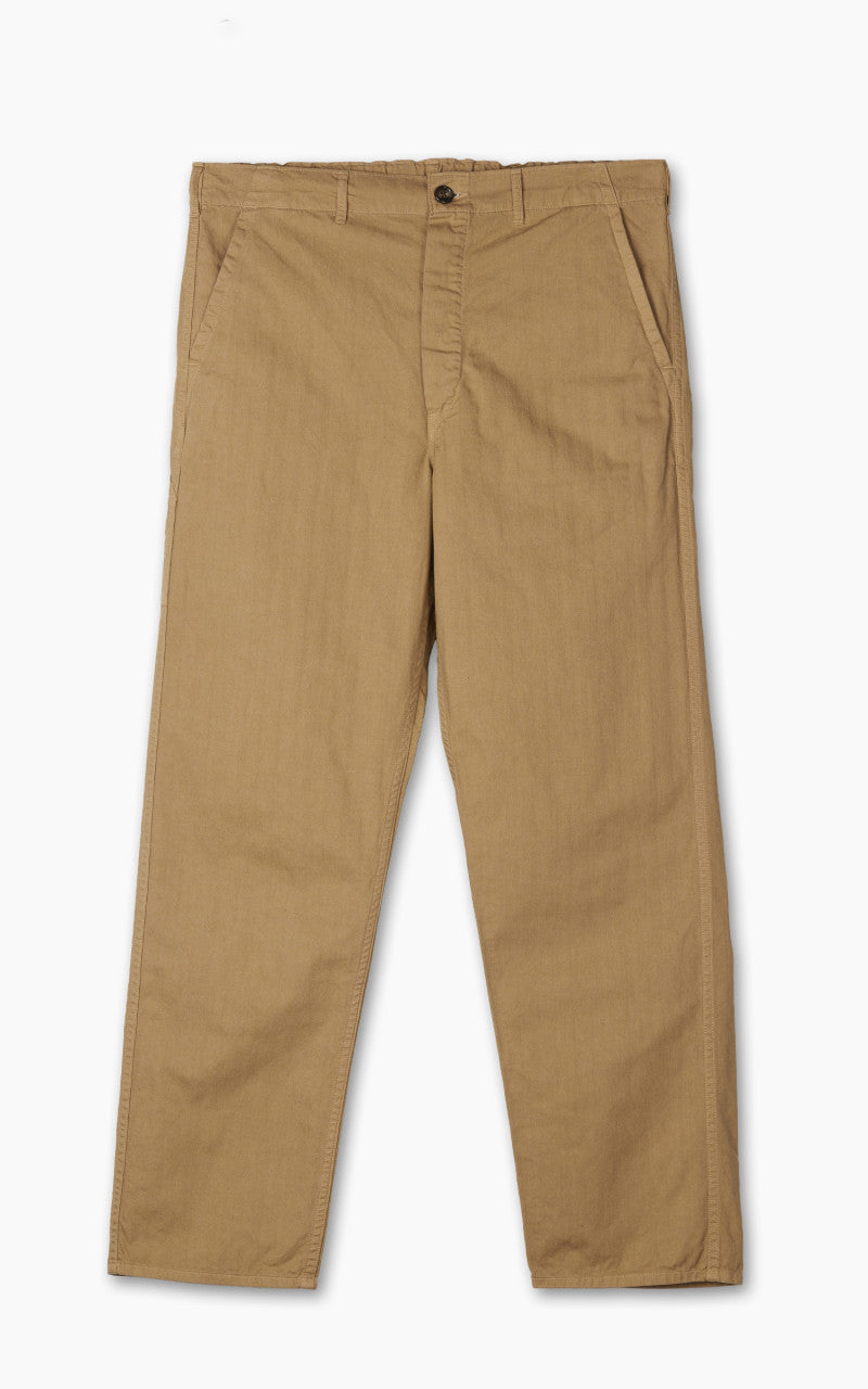 OrSlow French Work Pants HBT Khaki