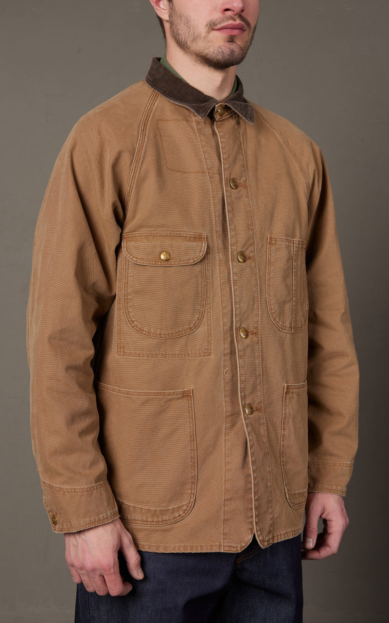 OrSlow 1950's Coverall Jacket Duck Brown
