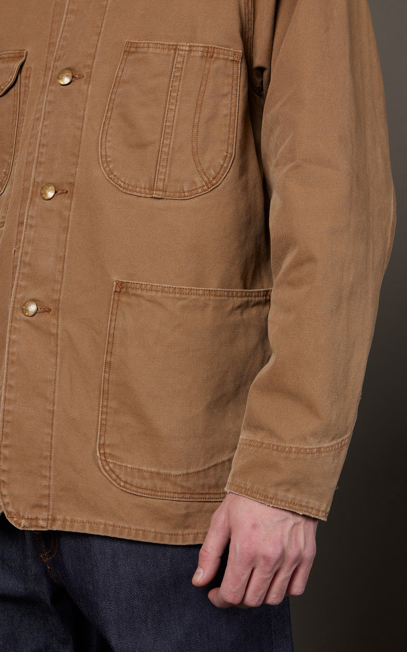OrSlow 1950's Coverall Jacket Duck Brown