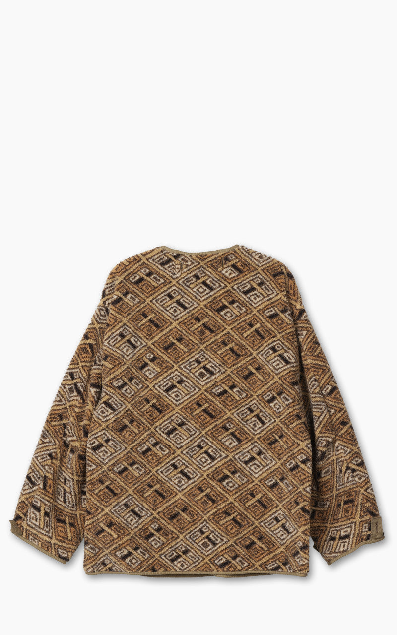 OrSlow African Pattern Liner Boa Fleece Multi