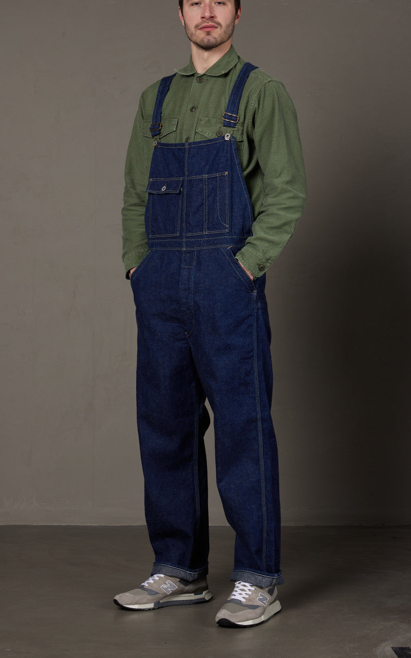 OrSlow 1930's Denim Overall Indigo One Wash