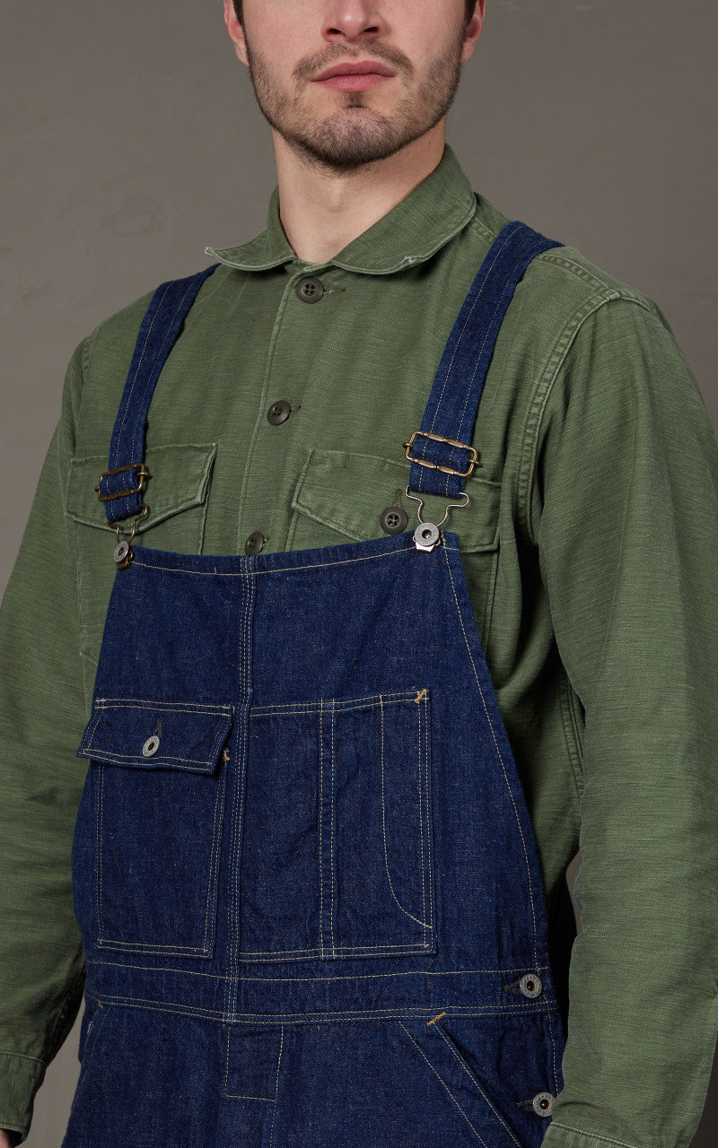 OrSlow 1930's Denim Overall Indigo One Wash
