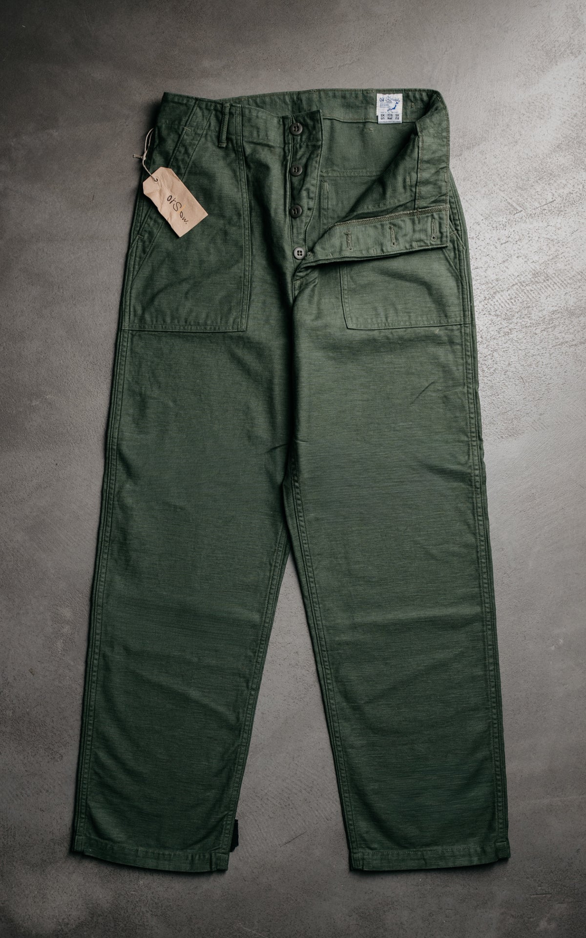 OrSlow US Army Fatigue Pants Regular Green