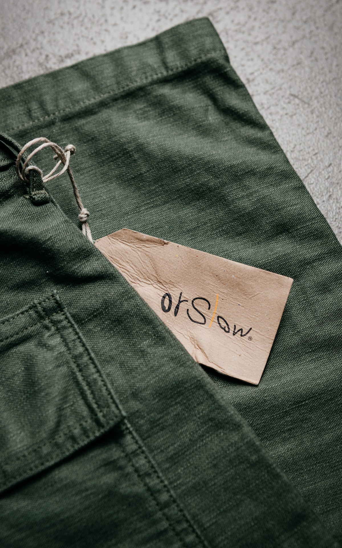 OrSlow US Army Fatigue Pants Regular Green