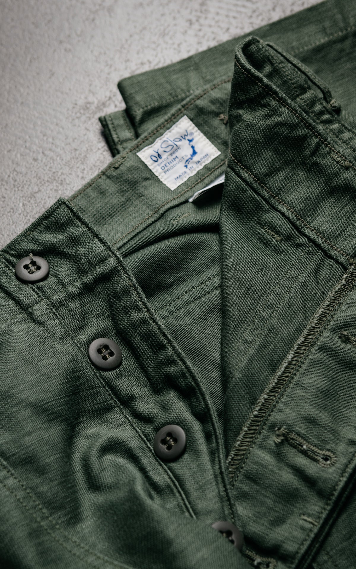 OrSlow US Army Fatigue Pants Regular Green