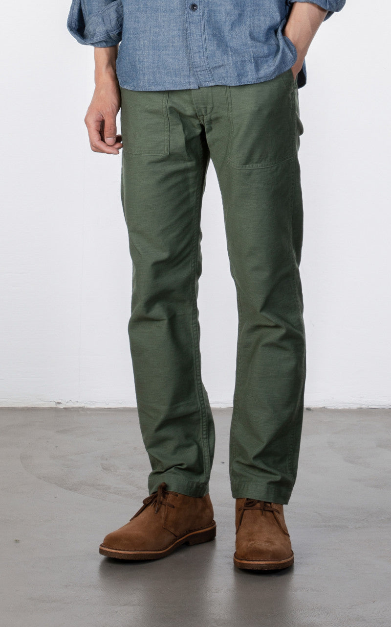 OrSlow US Army Fatigue Pants Slim Green