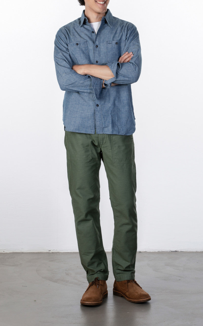 OrSlow US Army Fatigue Pants Slim Green