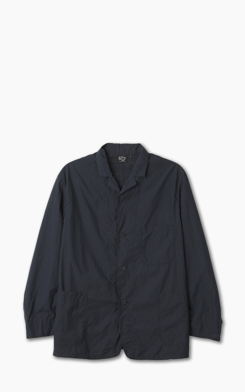 OrSlow Light Simple Work Jacket Sumi Black