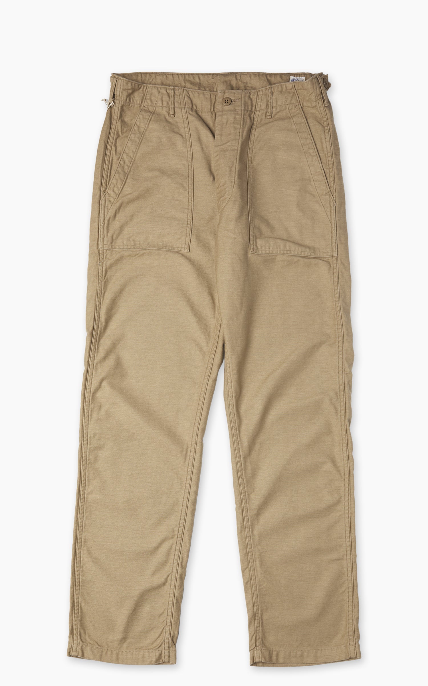 OrSlow US Army Fatigue Pants Slim Sand Beige