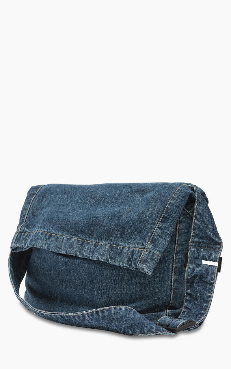 OUR LEGACY ATTIC WASH DENIM SLING BAG OUR LEGACY Attic Wash Denim