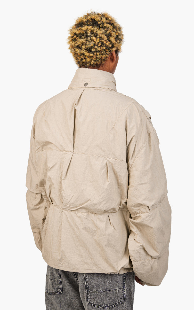 Our Legacy Exhale Puffa Metallic Sand Parachute Poplin