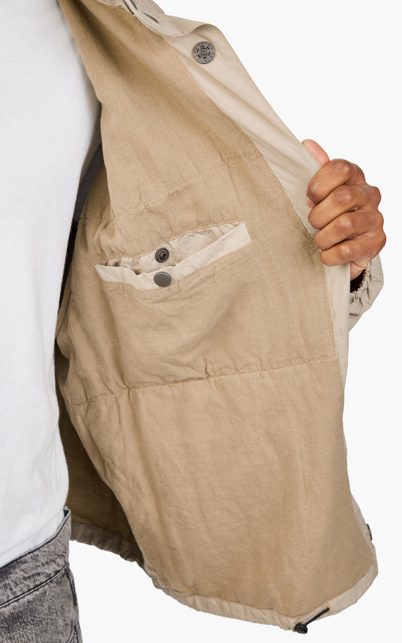 Our Legacy Exhale Puffa Metallic Sand Parachute Poplin