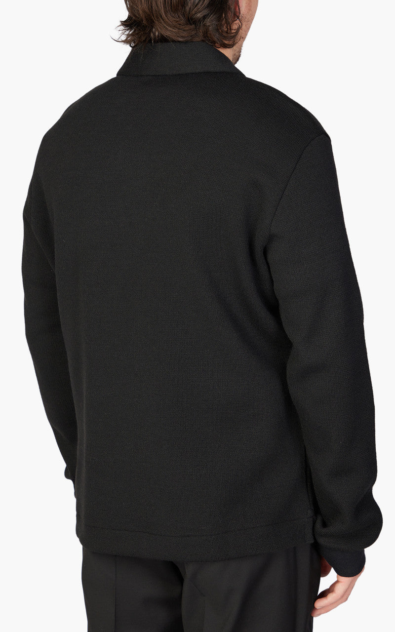 Our Legacy Ile Piquet Black Pseudo Knit