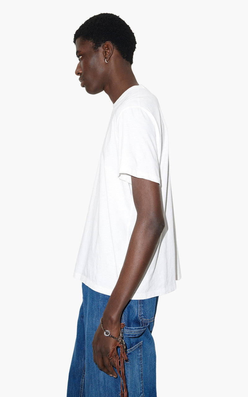 Our Legacy New Box T-Shirt Clean Jersey White