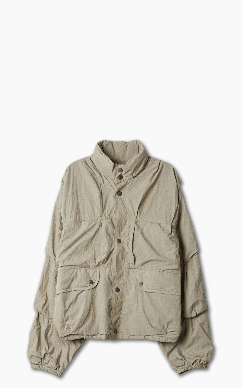 Our Legacy Exhale Puffa Metallic Sand Parachute Poplin