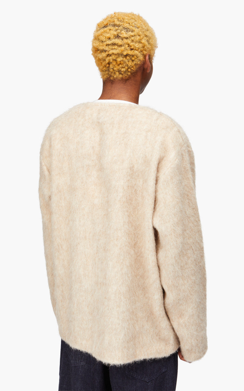 Our Legacy Cardigan Antique White Mohair