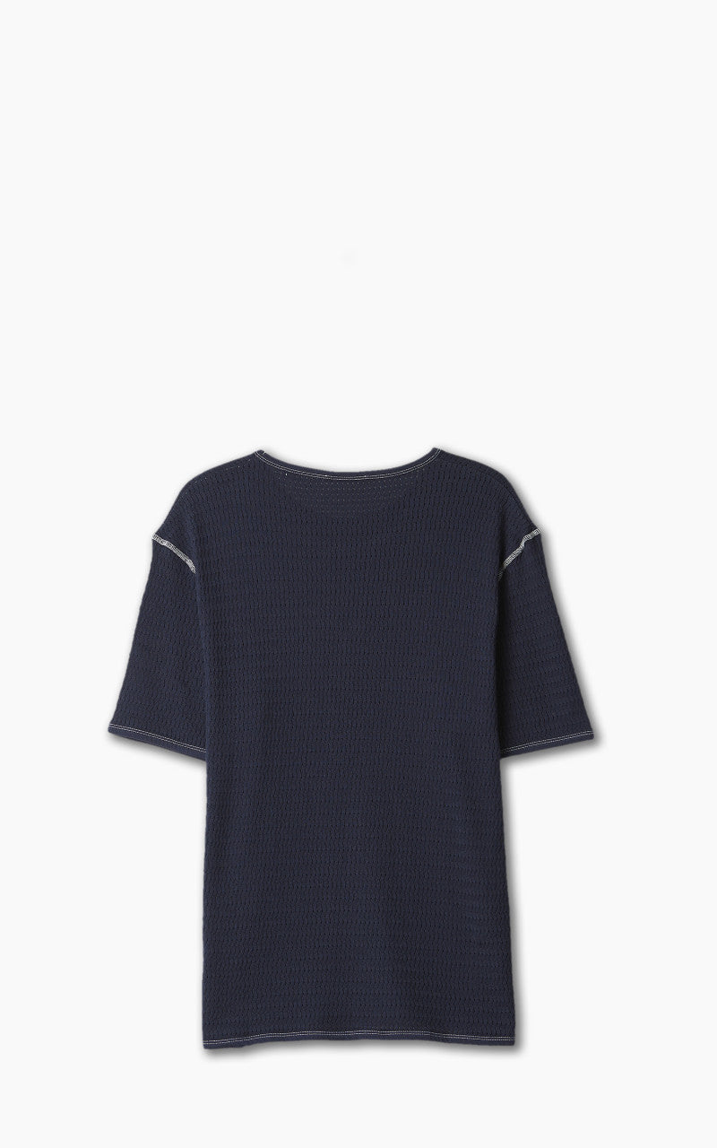 Our Legacy Tanker T-Shirt Navy Sport Crochet