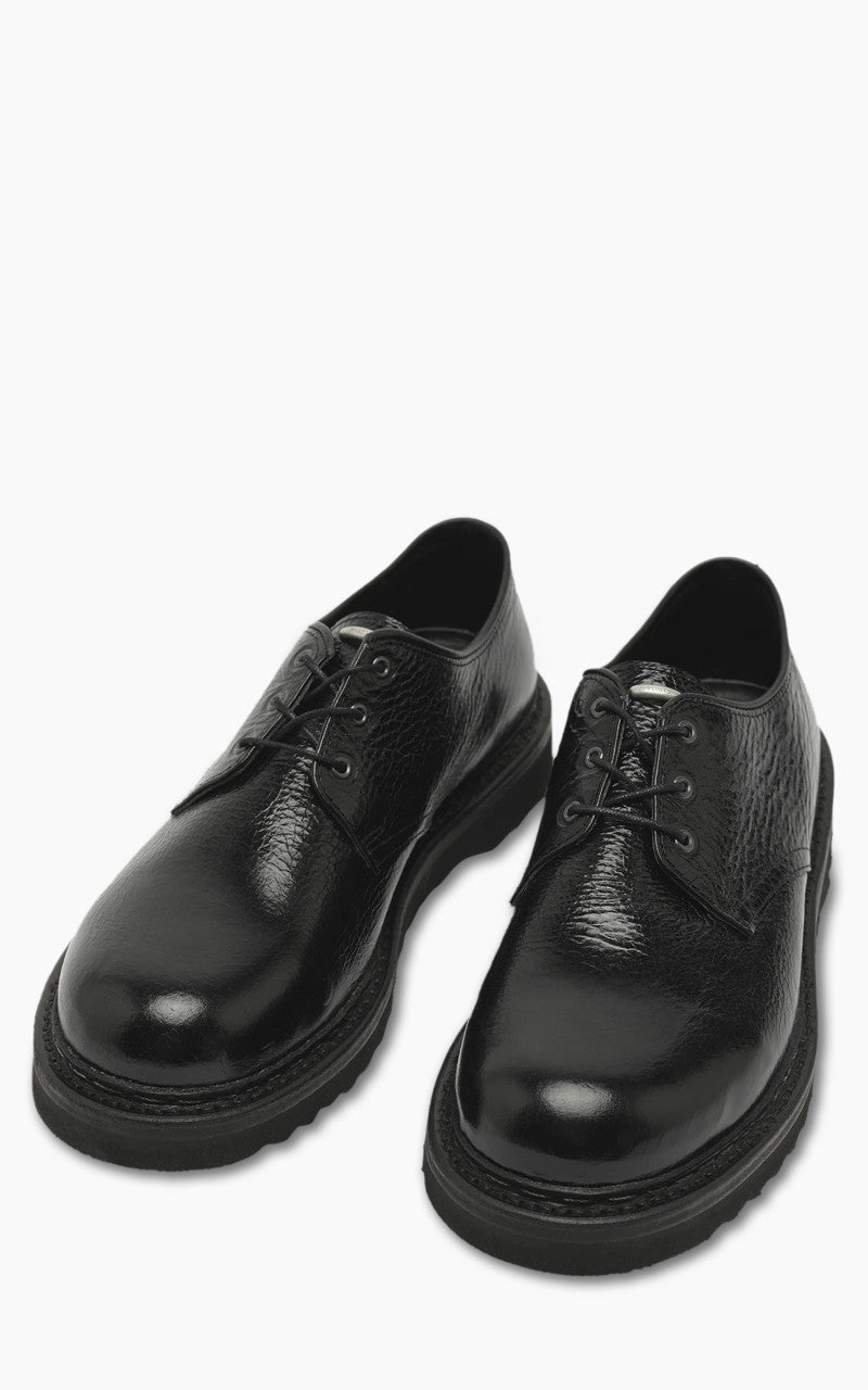 【OUR LEGACY】TRAMPLER SHOE 42 Our Legacy Trampler Shoe Black Cracked Patent Leather