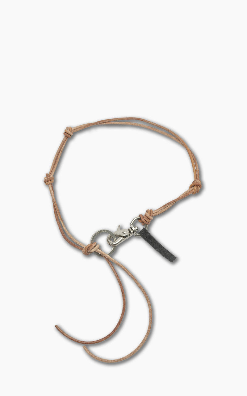 Our Legacy Ladon Key Chain Brown Leather