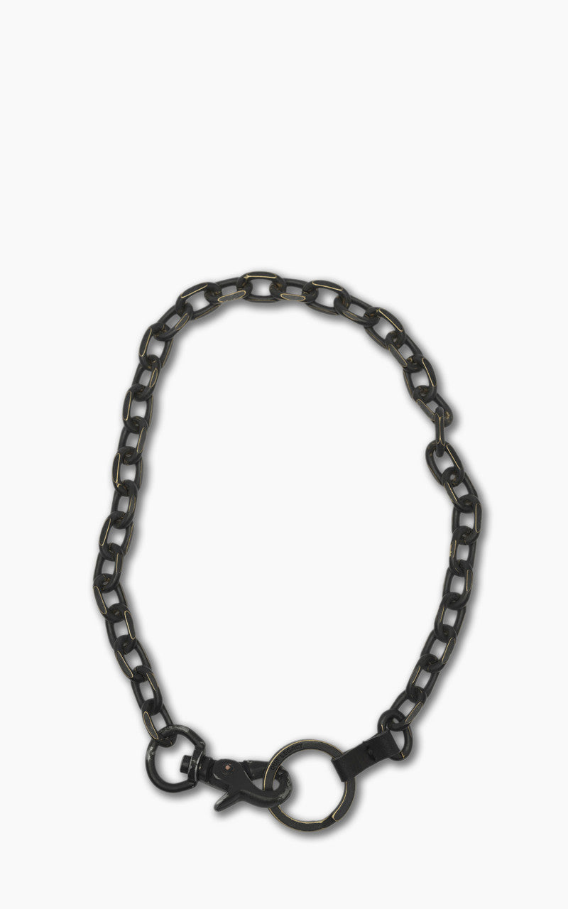 Our Legacy Ladon Key Chain Vanished Black Metal