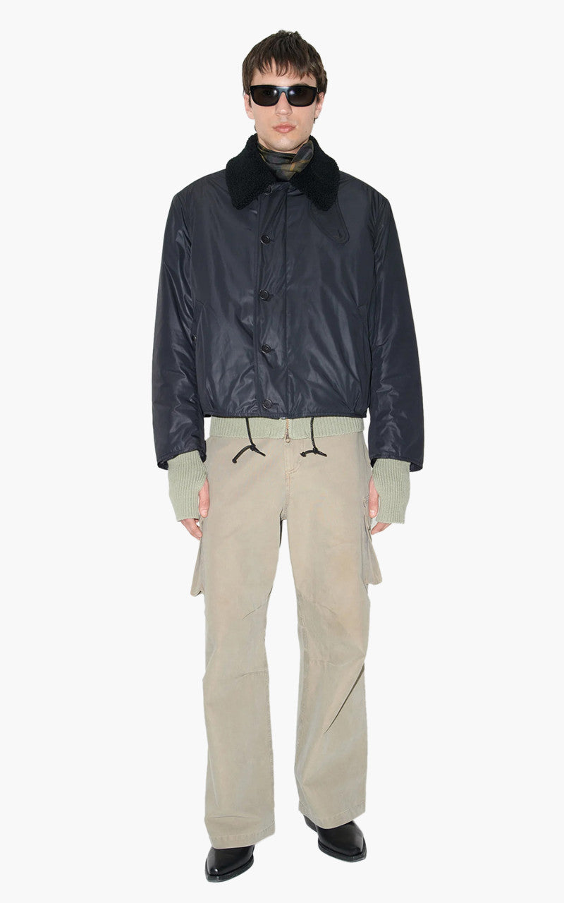 【断捨離】Our Legacy Grizzly 黒色のジャケット、48/L Our Legacy - Grizzly Jacket Black Wax Mirage Tech