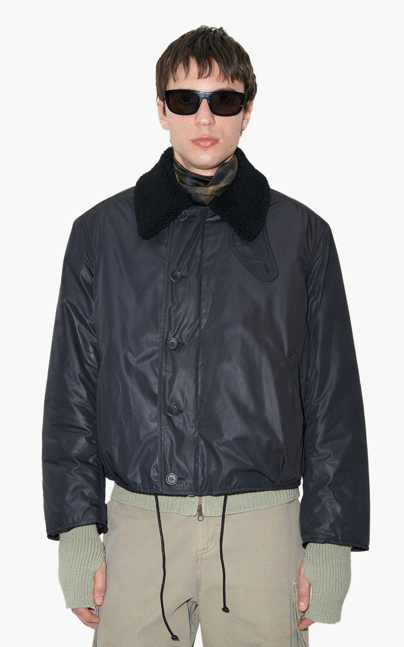 Our Legacy Grizzly Jacket Black Wax Mirage Tech