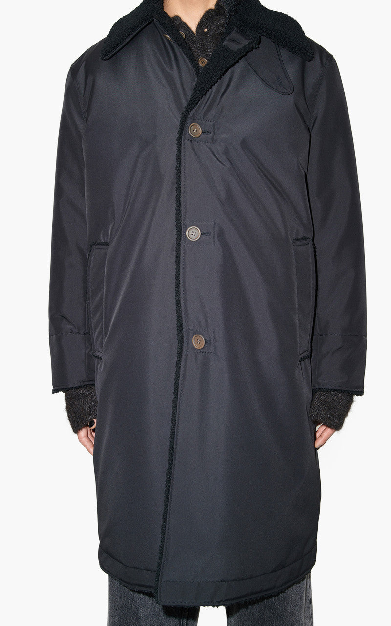 Our Legacy Polar Coat Black Compact Tech