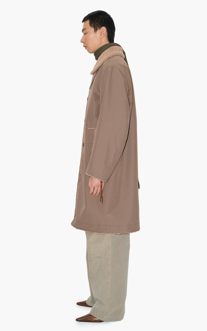 Our Legacy Polar Coat Murkey Clay Compact Tech