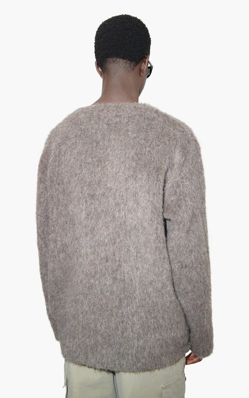 Our Legacy Cardigan Mole Grey Mohair