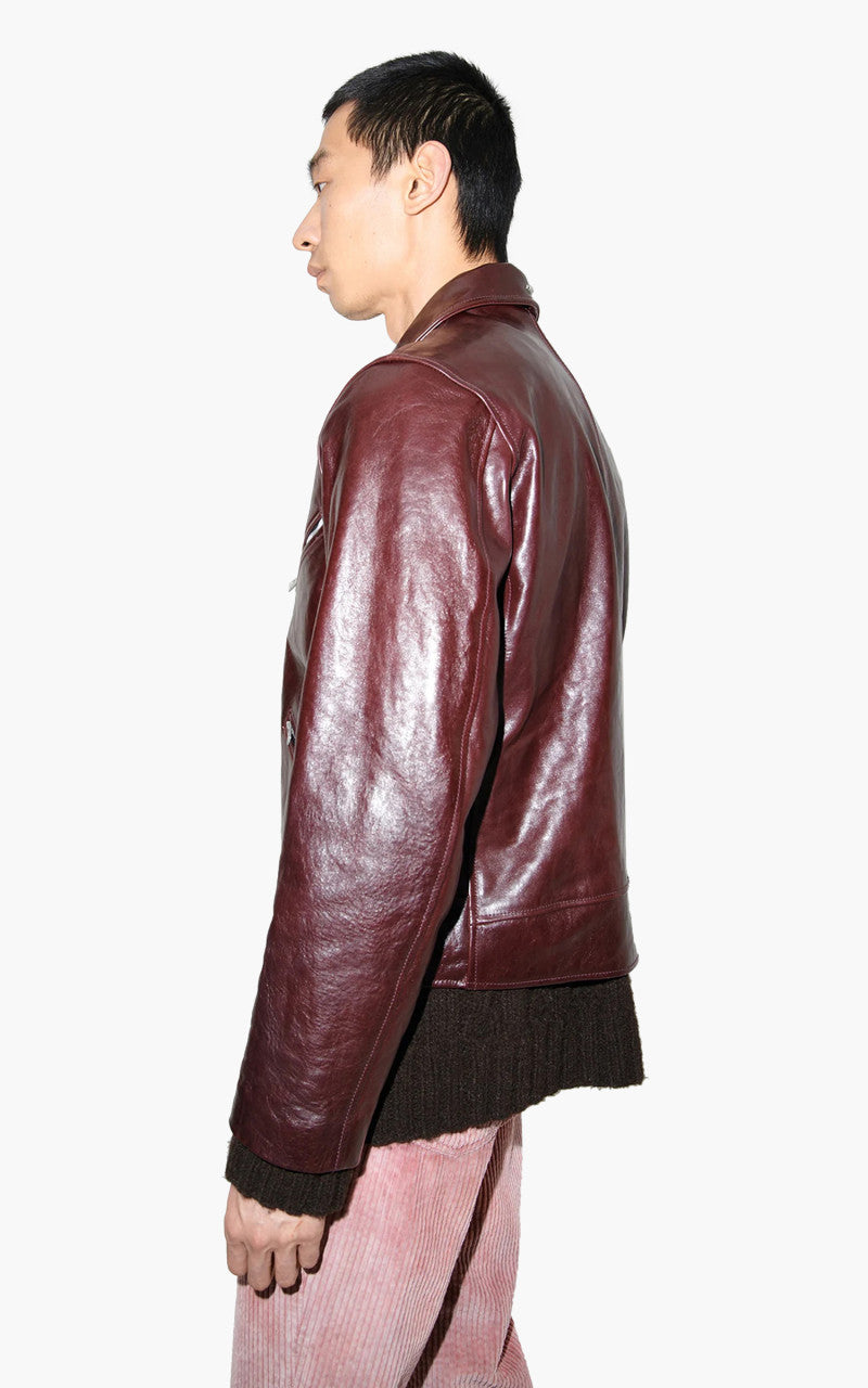our legacy demon jacket 48 レザー Our Legacy Brown Demon Leather Jacket Our Legacy