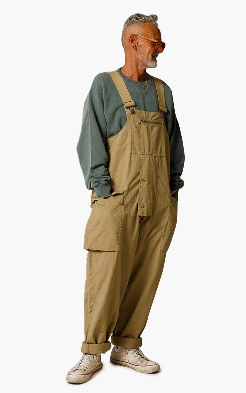 Nigel Cabourn Naval Dungaree Cotton Ripstop Tan