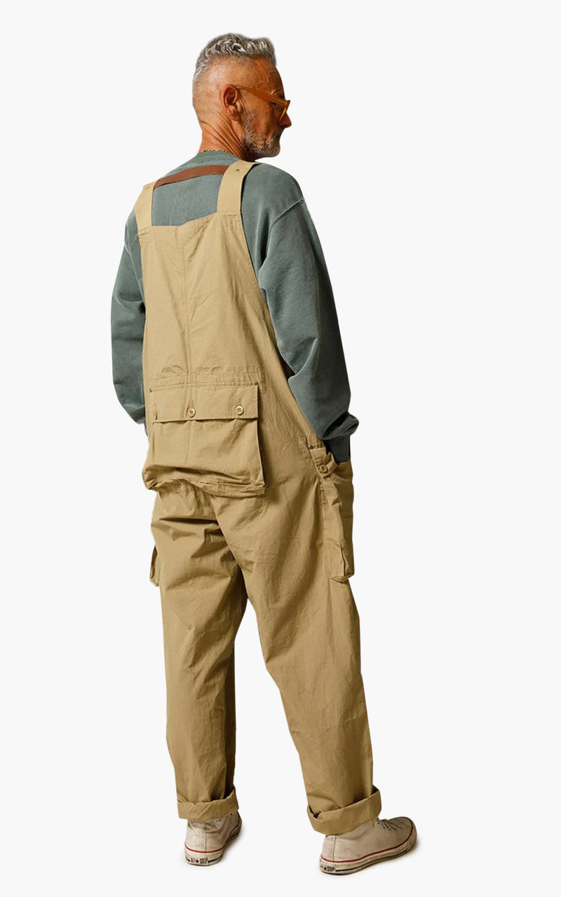 Nigel Cabourn Naval Dungaree Cotton Ripstop Tan