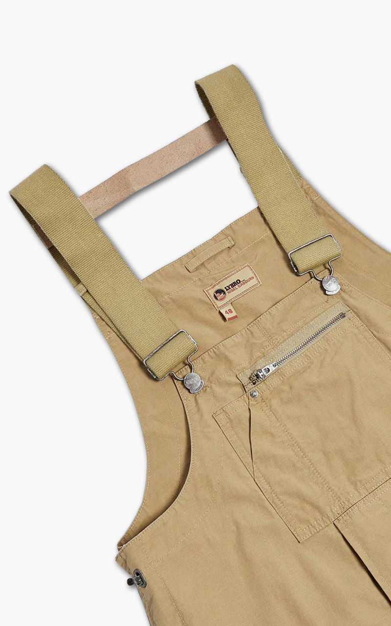 Nigel Cabourn Naval Dungaree Cotton Ripstop Tan